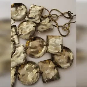 Vintage | Accessories | Vintage 987 Handcrafted Geometric  display picture 2
